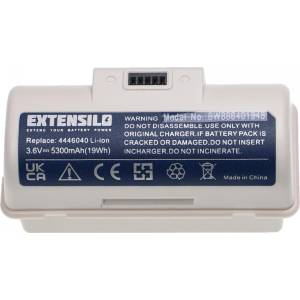 Extensilo Батерия за iRobot Braava Jet 240 / 250 / M6, 5300 mAh (888401948)