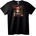NOONEBRAND Тениска Празничен анимационен коледен мотив - 7XL, White