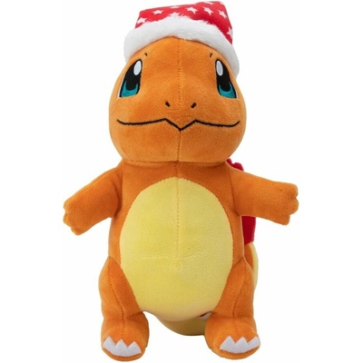 Jazwares Pokémon Charmander Vánoční Edice 20 cm
