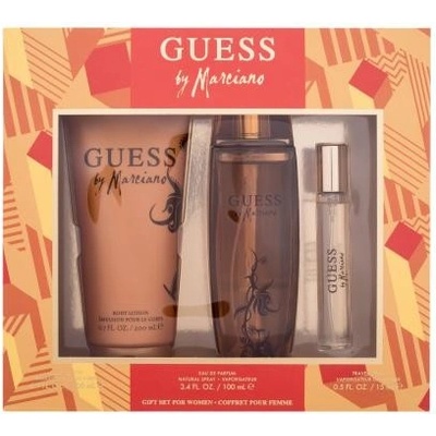GUESS Guess by Marciano darčekový set parfumovaná voda 100 ml + parfumovaná voda 15 ml + telové mlieko 200 ml