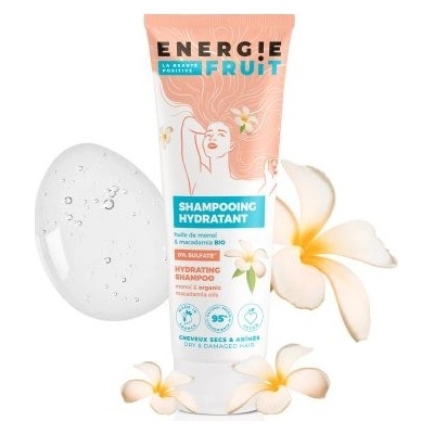 Energie Fruit Monoi přírodní šampon pro poškozené vlasy 250 ml