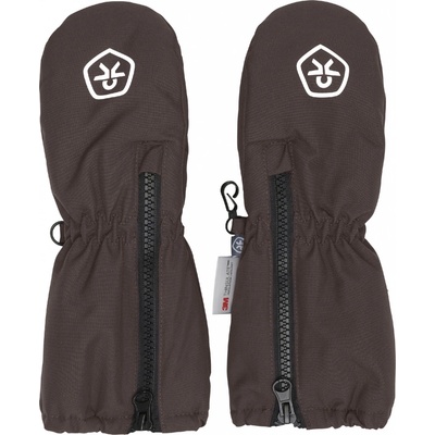 Dětské palčáky Color Kids hnědé se zipem – Zboží Mobilmania