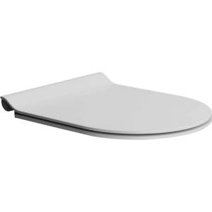SAPHO GSI Pura - Тоалетна седалка Slim, Soft Close, дуропласт, бял мат MS86CSN09 (MS86CSN09)