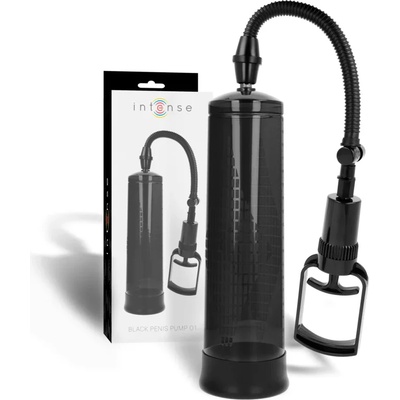 Пенис помпа, мощен вакуум и плавен контрол - Intense Pump Black 01 (D-234355)