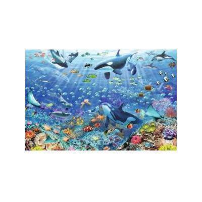 Ravensburger Пъзел Ravensburger - Цветен подводен свят, 3000 части