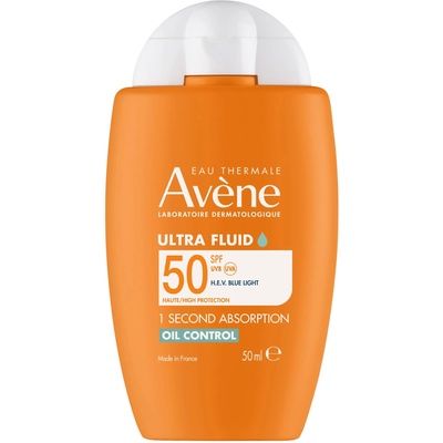 Avène Sun Слънцезащитен флуид за мазна кожа, SPF50, 50 ml