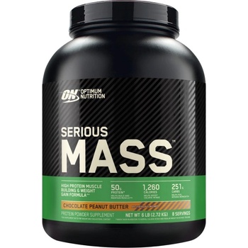 Optimum Nutrition Serious Mass [2721 грама] Шоколад с фъстъчено масло