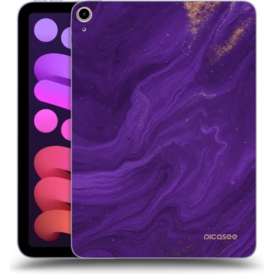 Picasee silikónový prehľadný obal pre Apple iPad mini 2021 6. gen Purple