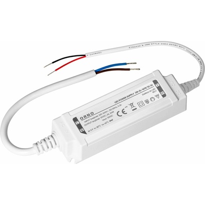 ORNO LED ovládač, hermetický, 12 V, 24 W, IP67, plastové puzdro