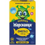 STADA Марсианци Омега-3, 30 желирани таблетки, Stada (62124)