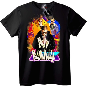 NOONEBRAND Тениска Bad Bomba Градска - 6XL, Black