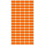 Fleks-Ko Етикети за цени Fleks-Ko, размер 22x12mm, 800бр, оранжеви (OK5517)