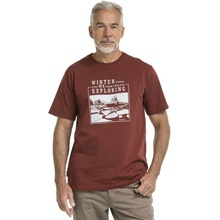 Bushman tričko Knud burgundy
