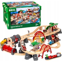 Brio vláčiková dráha Deluxe set v plastovom boxe