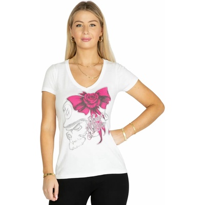 Metal mulisha дамска тениска metal mulisha - so fly бяла - wht_mwtsv1008.01