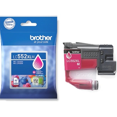 Brother LC-552 XL Magenta Ink Cartridge High Yield (LC552XLM)