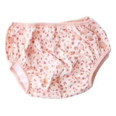 Swim Essentials Plavky pre bábätká s UPF 50+ Leopard staroružový