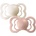 BIBS Силиконови залъгалки Bibs - Supreme, Ivory-Blush, 6-18 м, 2 броя (270221)
