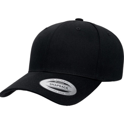 Flexfit Retro 6389 Snapback 6 panelová COT55638900299-black Černá