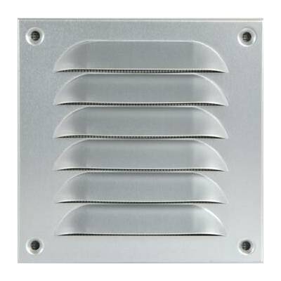 UPMANN ochranná šroubovací hranatá 140 x 140 mm hliník stříbrná