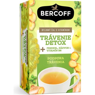 Bercoff Trávení, Detox 16 x 1,5 g