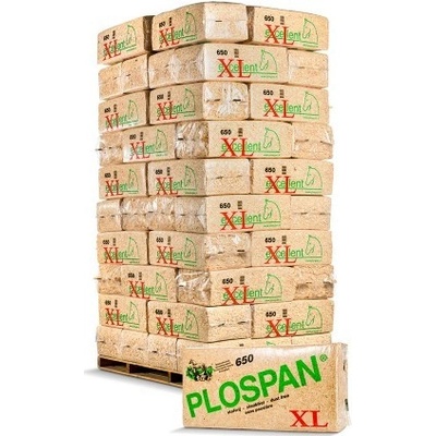 Plospan Excellent hrubá borovicová podestýlka 18 x 650 l