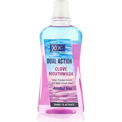 Xpel Oral Care Dual Action Clove Mouthwash 500 ml