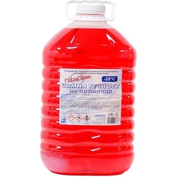 Hit&Clean Hit& Clean Зимна течност за чистачки, -20 градуса, 5 l