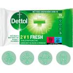 Dettol 2in1 Anti-Bacterial Wipes 15 pack