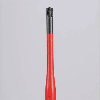 KNIPEX Отвертка PZ/S 1, VDE 1000V жълто-червена ръкохватка 187мм, Knipex (K982501SLS)