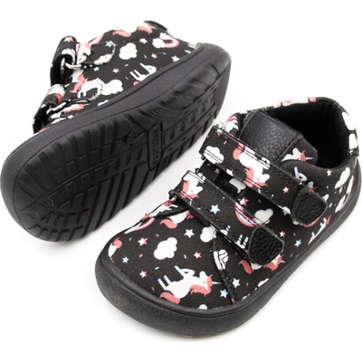 Protetika detské barefoot tenisky protetika koro black unicorn