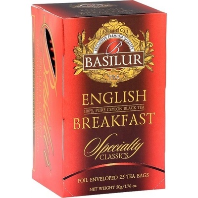BASILUR Specialty English Breakfast papier 20 x 2 g