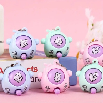 Интерактивен въртящ се ключодържател