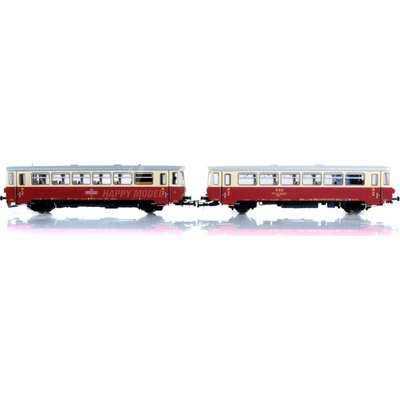 Roco motorový vůz M 152 0262 s přípojným vozem ČSD DCC se zvukem 7710010