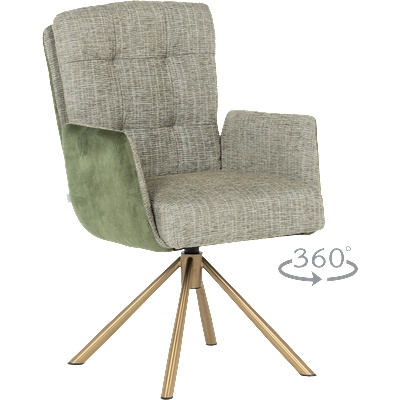 Carmen Трапезен стол keila 4 - зелен (3532270_3)