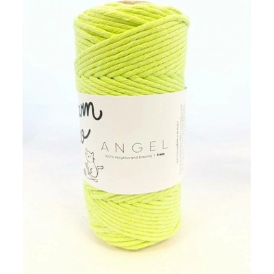 Yarn Melow Šňůra Angel 3mm Pistáciová