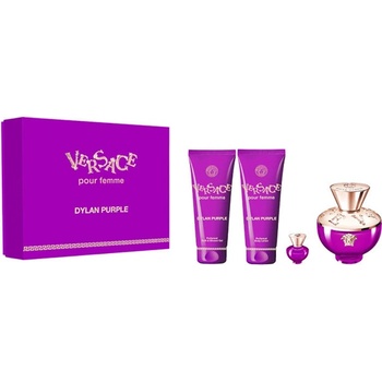Versace Dylan Purple подаръчен комплект с парфюмна вода 100мл за жени 1 бр
