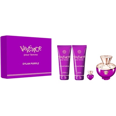 Versace Dylan Purple подаръчен комплект с парфюмна вода 100мл за жени 1 бр