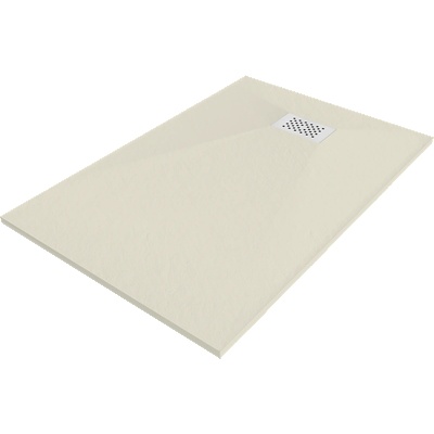 Mexen Hugo правоъгълно корито SMC 100 x 70 cm, бежово, бяла маскировка - 42697010-W (42697010-W)