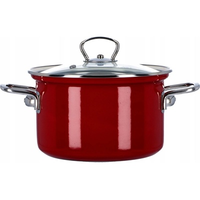 Belis hrnec ECO-CERAMIC 20cm 3,6l se skleněnou poklicí