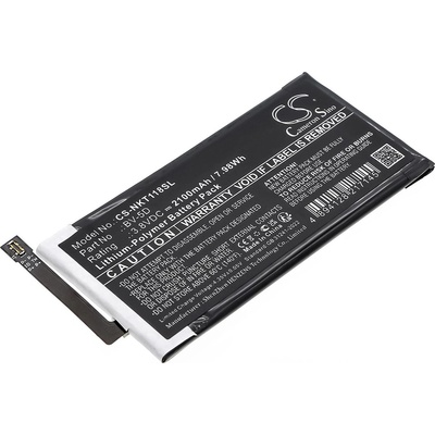 Cameron Sino Батерия за Nokia 800 Tough, 2100 mAh, Li-Pol (CS-NKT118SL)