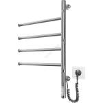 Mario Radiators Електрически въртящ се сушилник за кърпи VEER 50W/230V 62, 5x44, 5 cm неръждаема стомана/лъскав хром (MR0063)