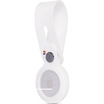 Decoded Силиконова каишка за Apple AirTag - Decoded AirTag Silicone Loop (бял) (D21ATSL1WE)