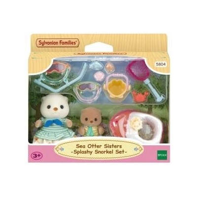 EPOCH SYLVANIAN Sea Otter Sisters on Vacation. 05804 58046
