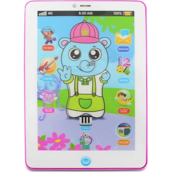 FunPlay C906E9 náučný tablet 24,5x17,5 cm ružový