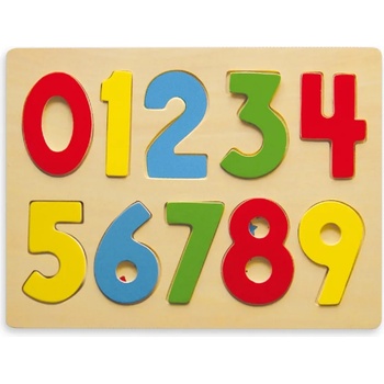 Image 1 of Viga Toys Образователен пъзел Viga - Цифри (58545)