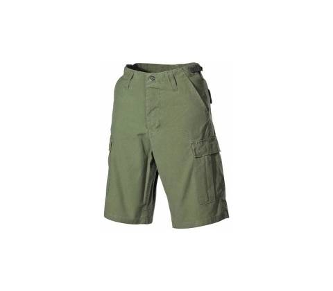 bermudy BDU zelené rip stop