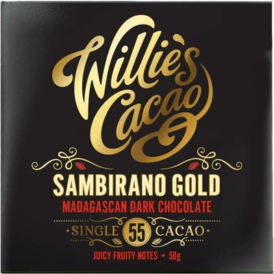 Willie's Cacao 55% hořká Sambirano Gold Madagascar 50 g