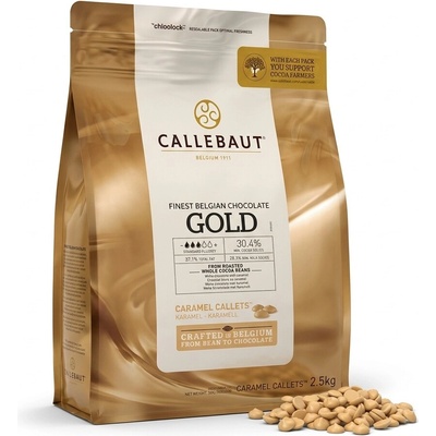 Callebaut Gold 30,4% 2,5 kg