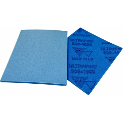 SIA Brusná houba UltraFine K800-1000 modrá - 140x115x5mm